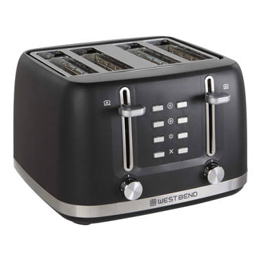 Black Decker Extra Wide 4 slice Toaster Reviews Wayfair